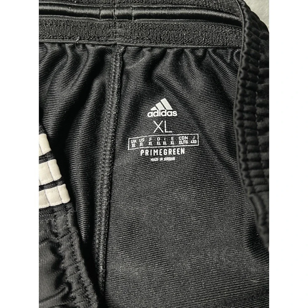 Adidas‎ Sweatpants Men Size XL Black Stripes Classic Comfort Lightweight